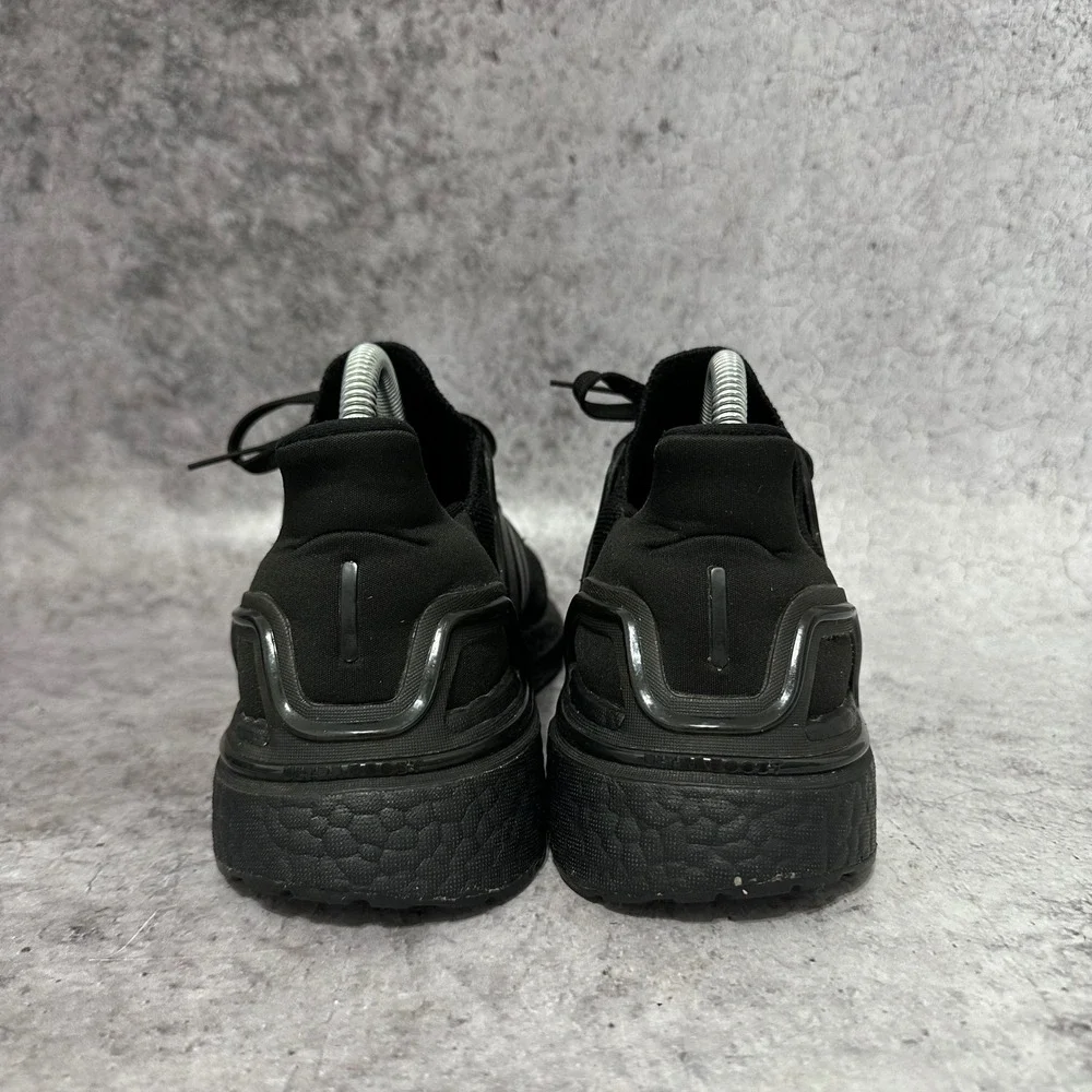 Adidas Ultraboost 20 Mens Size 7.5 Black Running Shoes Triple Black FU8498 Prime